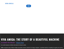 Tablet Screenshot of amigafilm.com